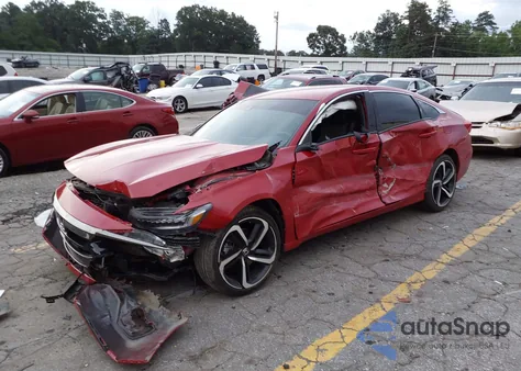 2022 Honda Accord Sport from USA, damaged, VIN 1HGCV1F30NA048963